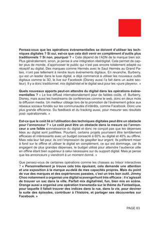 Les Operations Evenementielles A L Ere Du Digital