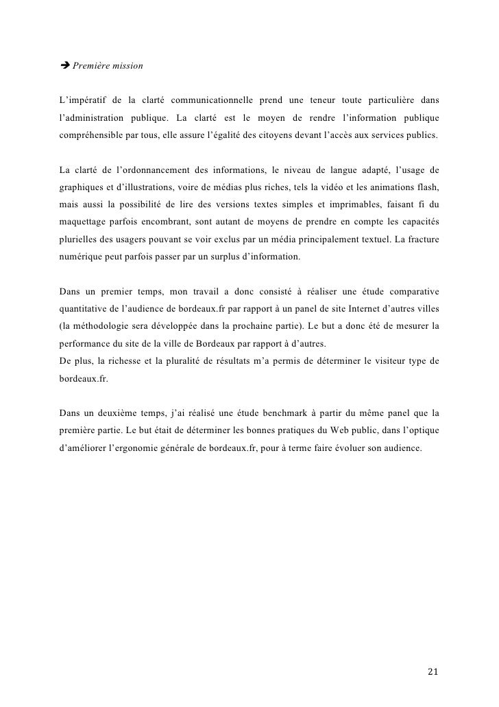demande de stage en mairie