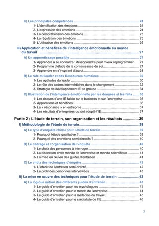 2
C) Les principales compétences .........................................................................24
1- L'identifi...