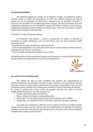 Master thesis on the benefits of web 2.0 for organizations - [french only]