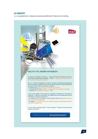Le Concept
 Le graphisme ci-dessous traduit parfaitement l’idée de ce mailing.




                                                                         70
 
