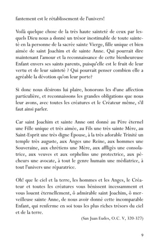 Mémoire SAINTE ANNE ET SAINT JOACHIM Parents de la Vierge Marie | PDF