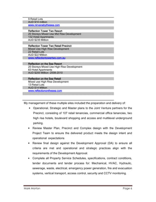 Rocketmort Statement Example M morton capabilities statement | PDF