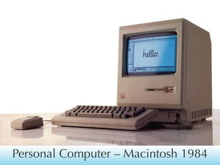 Personal Computer – Macintosh 1984

 