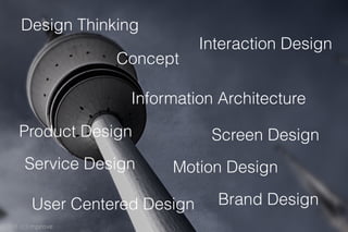 Interaction Design
Information Architecture
Service Design
Screen Design
Concept
Motion Design
Bild (c) mprove
Product Design
Design Thinking
Brand DesignUser Centered Design
 