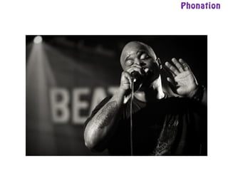 Phonation
 