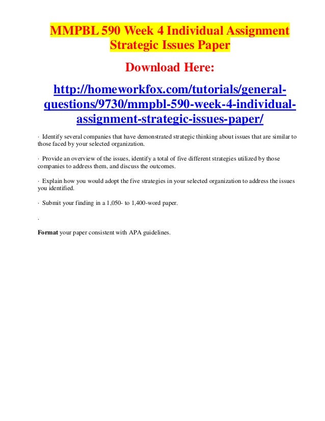 Key strategic issues list image