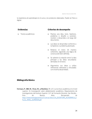 Optativos. Planes de estudio 2018
24
 




 