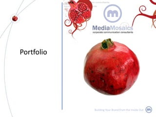 Portfolio




            Building Your Brand from the Inside Out
 