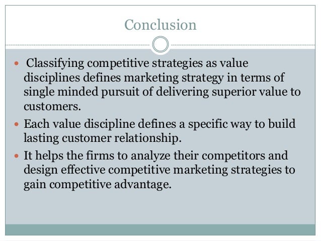 competitive strategy
