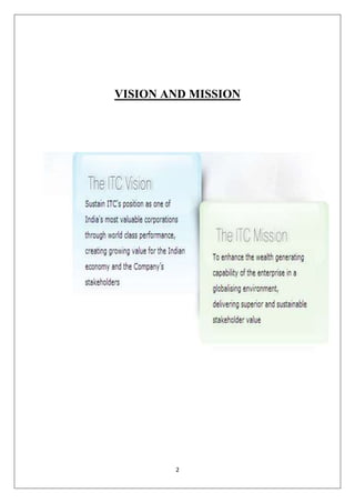 VISION AND MISSION

2

 