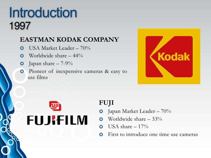 Kodak vs fuji case study analysis