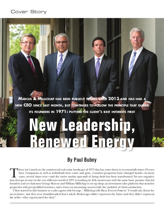 Marcus & Millichap Turns 45