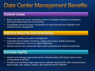 Mms201 Optimize Your Server Infrastructure