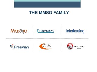 THE MMSG FAMILY
 
