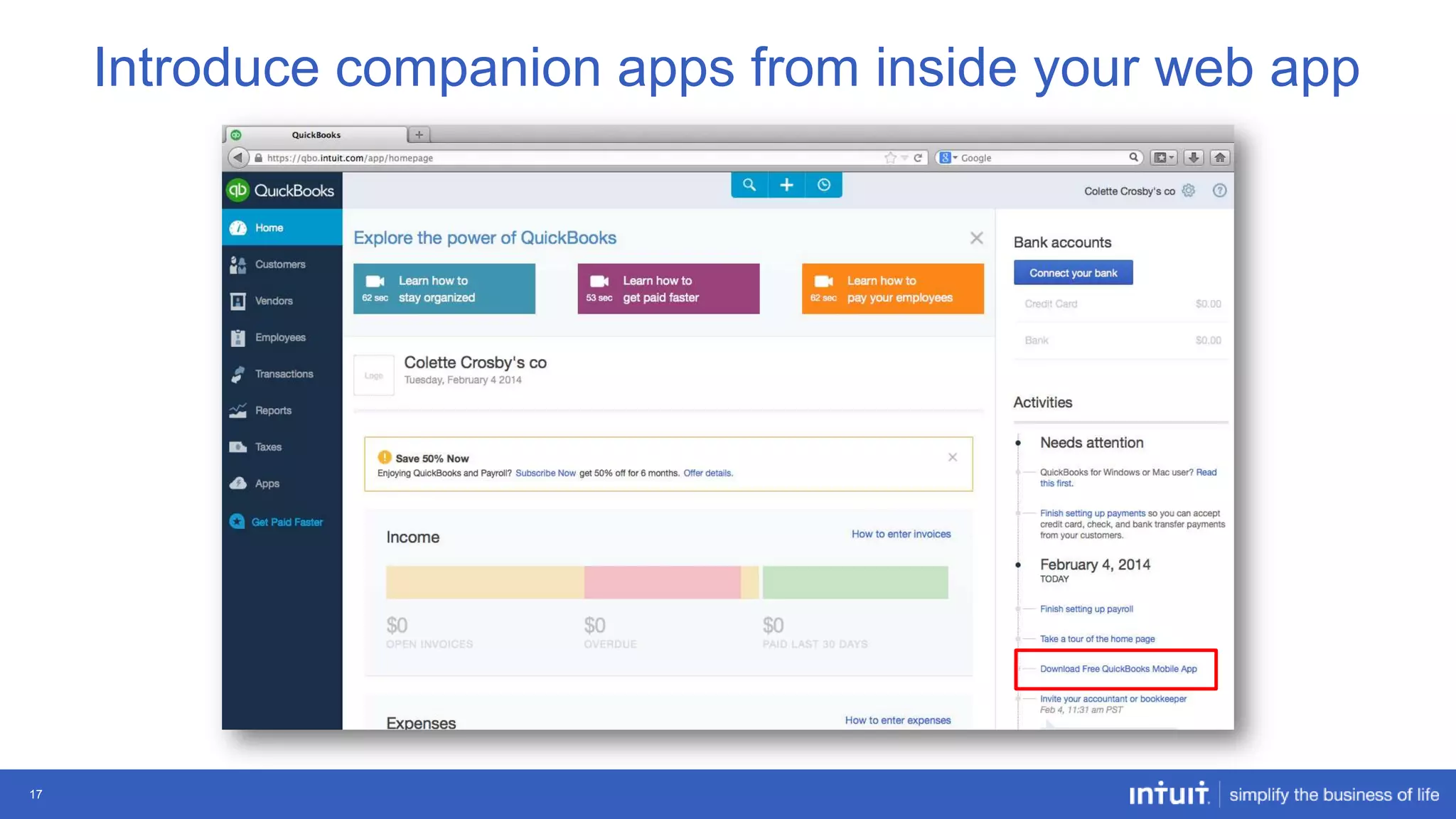 Introduce companion apps from inside your web app

17

 