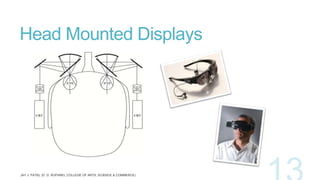 Head Mounted Displays

 
