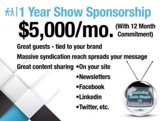 Marketing Made Simple TV Sponsorship Value