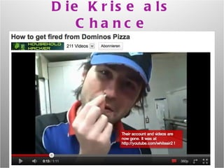 Die Krise als Chance 