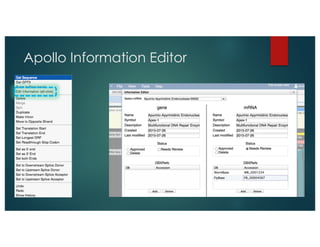 Apollo Information Editor
 