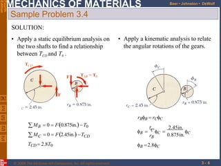 Comprehensive Analysis of Torsion in Mechanics of Materials | PDF