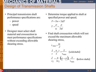 Comprehensive Analysis of Torsion in Mechanics of Materials | PDF