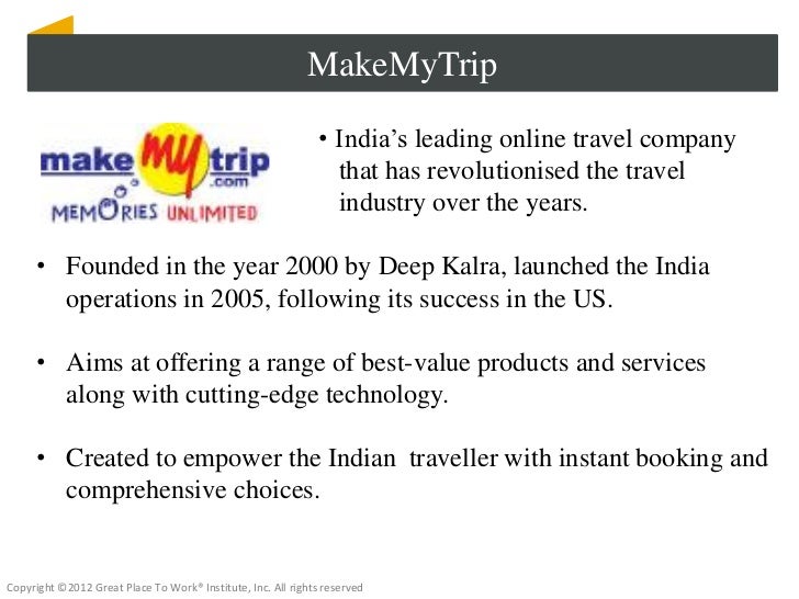 Make my trip competitors picture