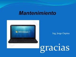 .




      Ing. Jorge Ospina




    gracias
 