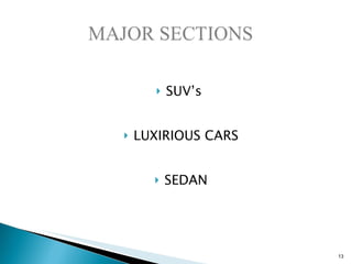 SUV’s  LUXIRIOUS CARS SEDAN 