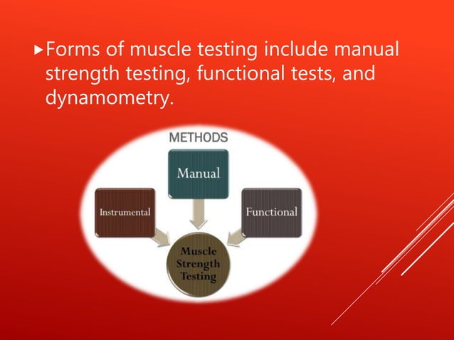 Basic concepts of Manual Muscle Testing (MMT) | PPT