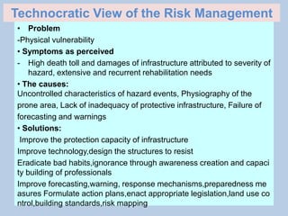 Hazard Awareness Problem Disaster Management: How we see it today? | PDF