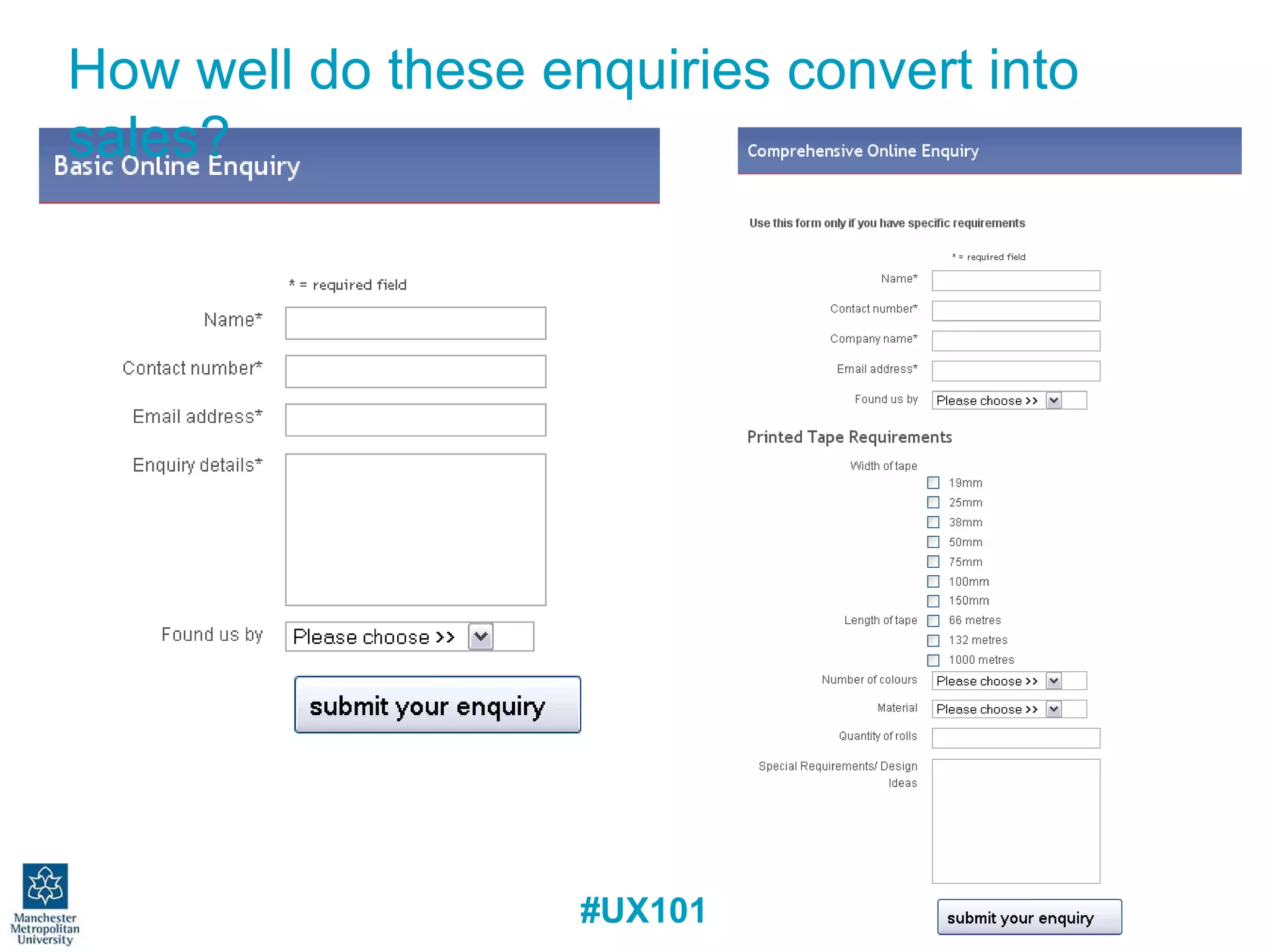 How well do these enquiries convert into sales? 