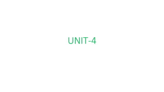 UNIT-4
 