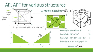 Material and Metallurgy Introduction | PPTX