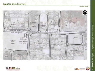 Graphic Site Analysis
Haloul Road
SWOTAnalysisHighLevelDesignAreas–Package27
35
 