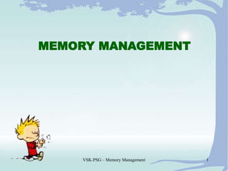 Memory Management in Operating Systems for all | PPT