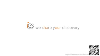 we share your discovery
https://iesresearch.solutions
 