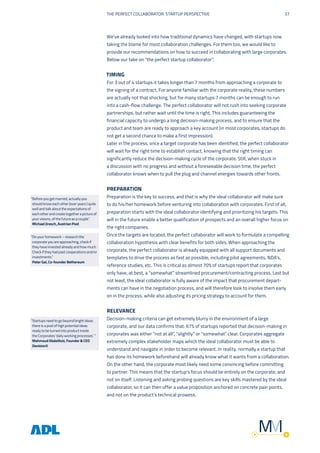 Matchmaker Ventures Start-up Corporate Collaboration | PDF
