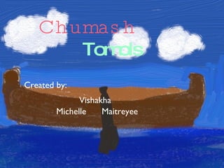 Chumash Created by:  Michelle  Maitreyee Vishakha Tomols 