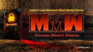 Malware's Most Wanted (MMW): Backoff POS Malware  