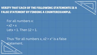 INDUCTION REASONING in mathematics in the modern word | PPTX