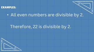 INDUCTION REASONING in mathematics in the modern word | PPTX