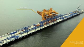 38
Superporto Sudeste
Estrutura Offshore
38
Sudeste Superport
Ship Loader
Ship Loader
 