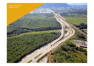 Sudeste Superport
Railway access




                    24
 