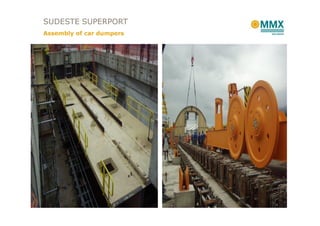 SUDESTE SUPERPORT
Assembly of car dumpers
 