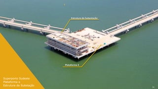 Estrutura da Subestação




                         Plataforma 2




Superporto Sudeste
Plataforma e
Estrutura da Substação
                                                        31
 