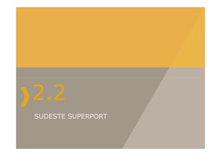 2.2
SUDESTE SUPERPORT
 