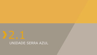 2.1
UNIDADE SERRA AZUL
 