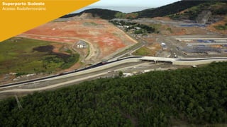 Superporto Sudeste
Acesso Rodoferroviário
 