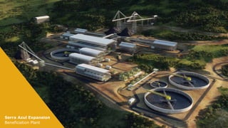 Serra Azul Expansion
Beneficiation Plant

 